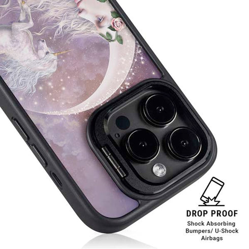 Moon Unicorn by Laurie Prindle iPhone 15 Pro Max Kickstand Case